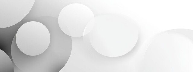 Abstract Background with Overlapping Circles