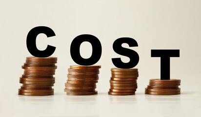 Cost reduction and Cost optimization as business and financial concept. Cost down