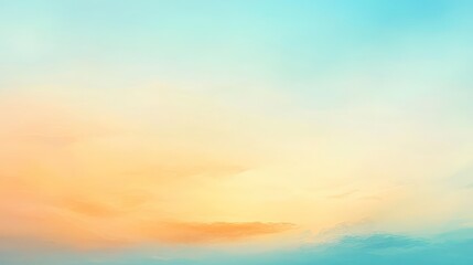 Soft pastel sky