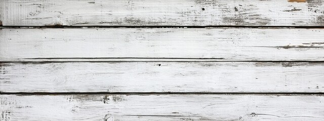 Obraz premium Whitewashed Wood Plank Texture Background