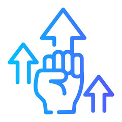 motivation and growth icon