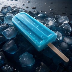 Blue lava popsicle
