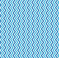 Chevron seamless pattern. Seamless chevron background, vector illustration. Blue stripes on the white background. Seamless vector pattern. 