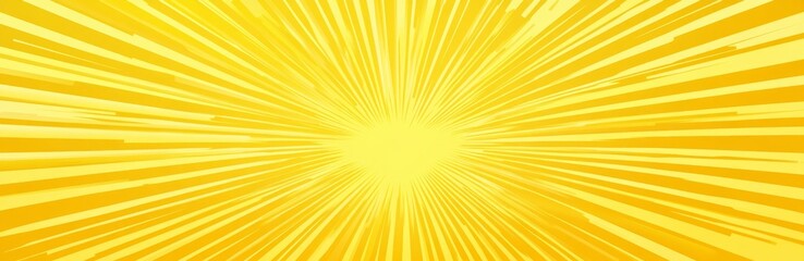Radiant Yellow Burst Background