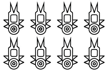  Powertow Elite Line Art Portraying Unmatched Strength and Engineering Excellence.