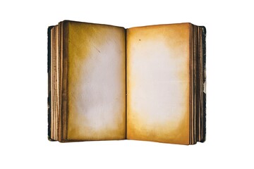 A photo of an open book