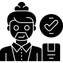 Confirm Icon Vector Element