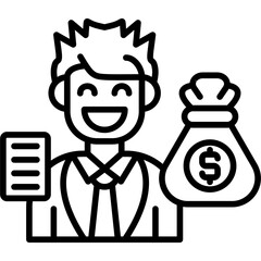 Confidential Icon Vector Element