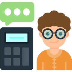 Accounting Icon Vector Element