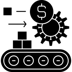 Production Icon Vector Element