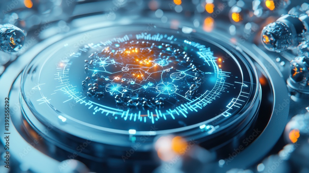 Poster interactive visualization of real-time epigenetic data in digital space