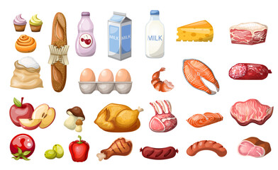 Set of products