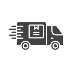 Delivery Car icon vector image. Suitable for mobile apps, web apps and print media.