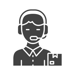 Agent icon vector image. Suitable for mobile apps, web apps and print media.