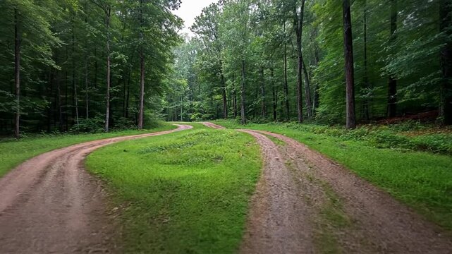 Forest Trails: A Choice of Paths