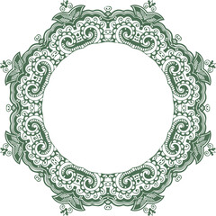 Beautiful Mandala Art and Vector Mandala Design Image.