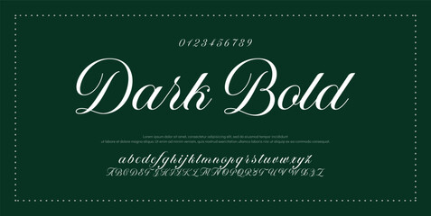 Signature Font Calligraphy Logotype Script Font Type Font lettering handwritten