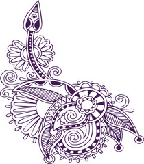 Beautiful Mandala Art and Vector Mandala Design Image.