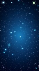 Obraz premium A starry background filled with dazzling stars creating a magical and enchanting night sky view