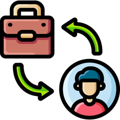 business to consumer icon