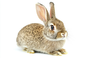 Obraz premium a small rabbit sitting on a white surface