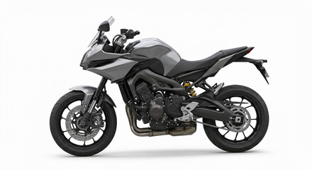 Obraz premium motorcycle on black background