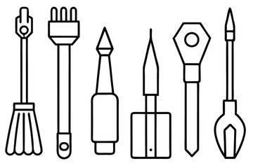 Precision Line Art Visualizing Perfect Alignment and Calculated Precision