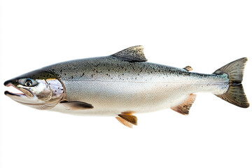 Naklejka premium a fish that is floating in the air