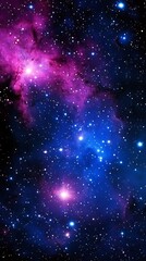 Obraz premium Stunning constellation and its stars illuminating the night sky in a beautiful celestial display