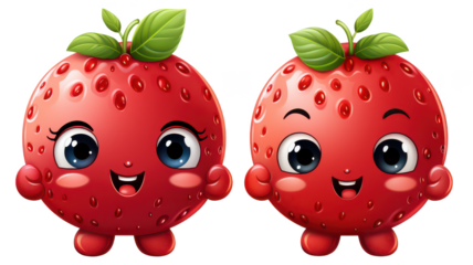 png strawberry cute character png cartoon strawberry png kawaii strawberry png transparent background image