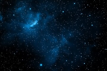 Fototapeta premium Captivating night sky filled with stars twinkling brightly against the deep dark canvas of space