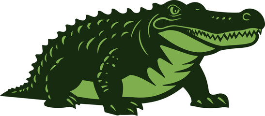 Crocodile art color sketch crocodile drawing art vector illustration. Scratch board imitation. Black and white image