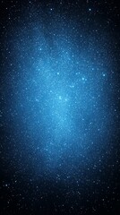 Enchanting blue galaxy featuring a swirling design of stars and cosmic elements captivating viewers