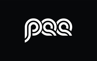 PEE Creative Unique Modern Letter Logo Design. Stylized logo featuring a unique letter design, presenting abstract minimalist aesthetics and modern appeal.
