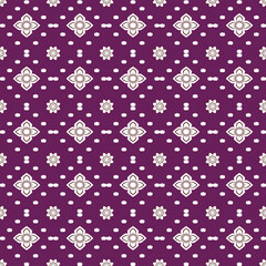Fototapeta premium seamless pattern with hearts Fabric pattern wallpaper Thai pattern