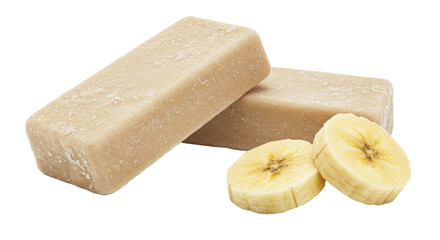 Isolated banana candy