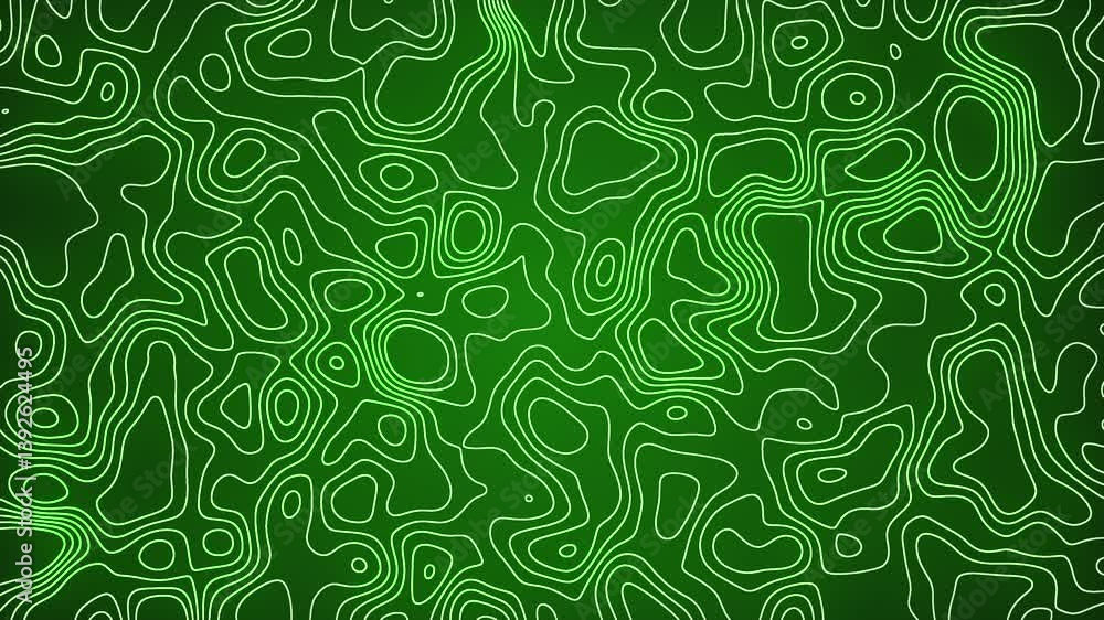 Aufkleber stylized topographic map outline height in lines and contours. the concept of a conditional geograph