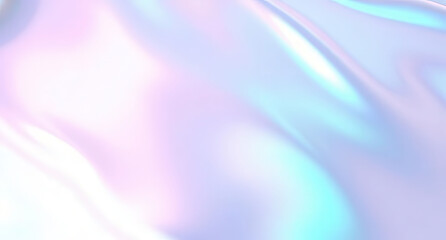 Obraz premium Holographic Texture. Abstract Iridescent Background. Trendy Gradient Pattern. Shiny Metallic Surface. Modern Design Element