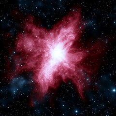 The intricate and beautiful crab nebula capturing the eye with its stunning cosmic landscape