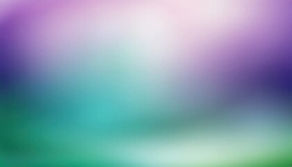 Fototapeta premium Abstract colorful background with bokeh features a soft gradient of blue, purple, and green, creating a bright and blurred digital art effect