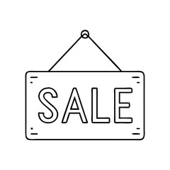 sale sign icon, sale sign vector illustration-simple illustration of sale sign, perfect for sale sign logos and icons