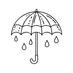 umbrella icon, umbrella vector illustration-simple illustration of umbrella, perfect for umbrella logos and icons