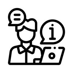 service center line icon