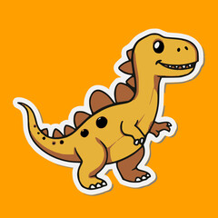 Dinosaur vector illustration 