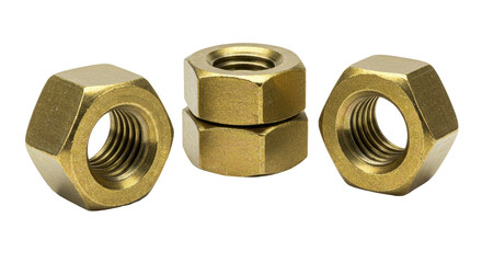 Isolated Metal Nuts, Industrial Fasteners