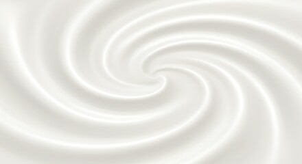 Obraz premium Creamy Swirl: A Study in Textural Light AI Generated