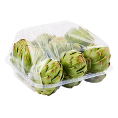 Fresh Artichokes PNG on transparent background
