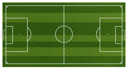 Isolated Soccer Field © Hannah