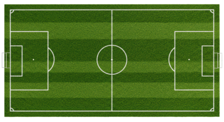 Isolated Soccer Field