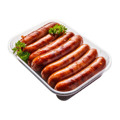 Fresh Sausages PNG on transparent background